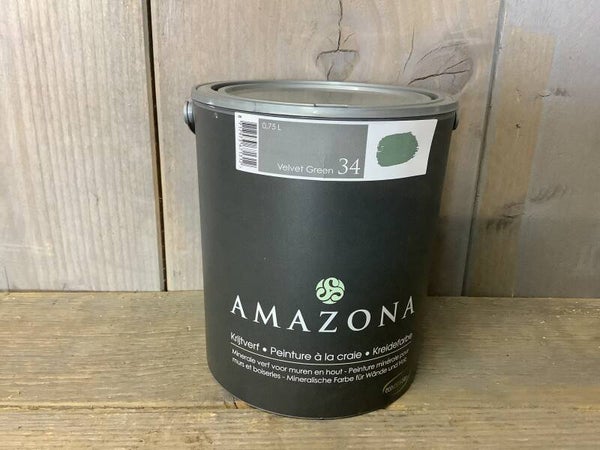 Amazona krijtverf Velvet Green 34
