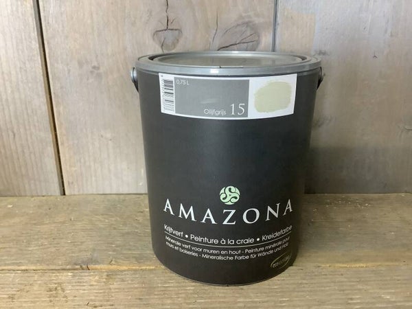 Amazona krijtverf Olijfgrijs 15
