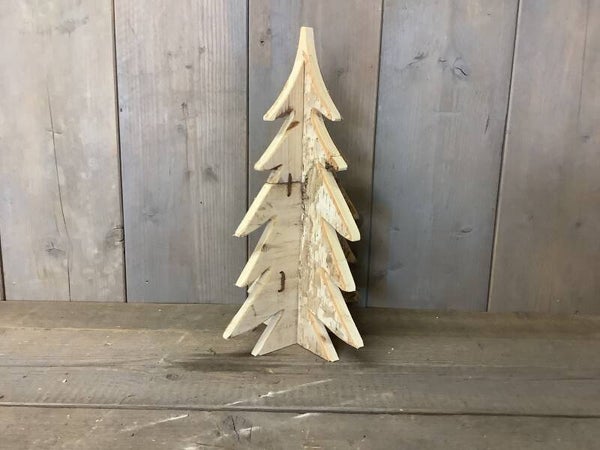 Kerstboom hout klein