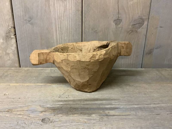 Houten kandelaar graanverdeler
