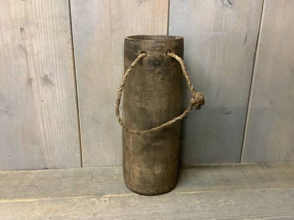 Nepalese vaas met touw 8