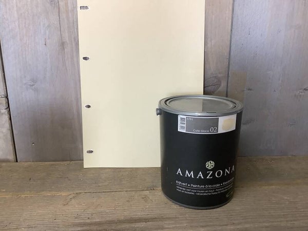 Amazona krijtverf Café Glace 02