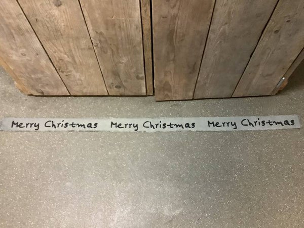 Lint “Merry Christmas”