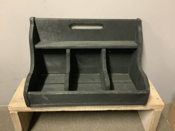 3 vaks gruttersbak zwart