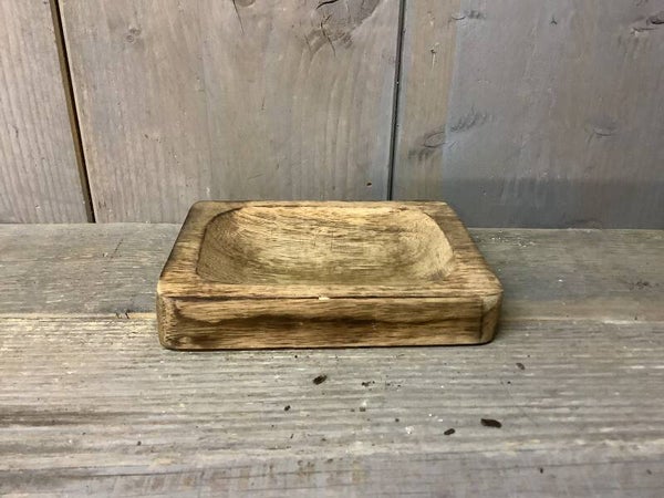 Zeep schaaltje hout