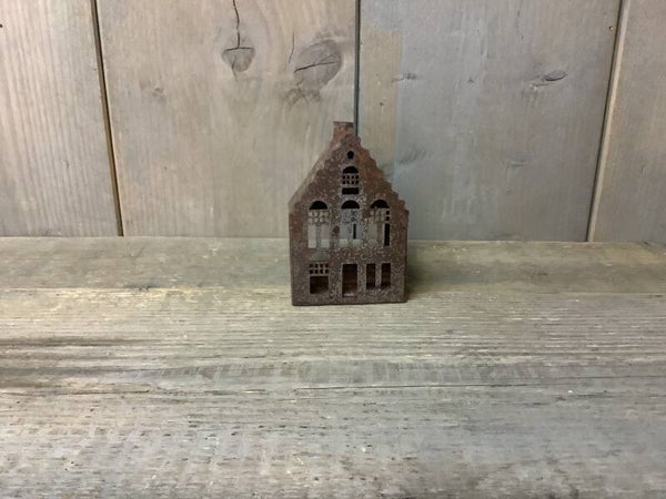Grachtenpand huisje ijzer 3