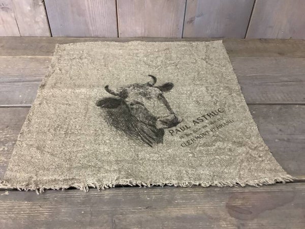 Shabby doek koe
