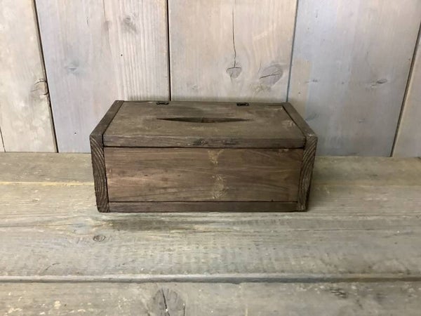 Tissuebox bruin