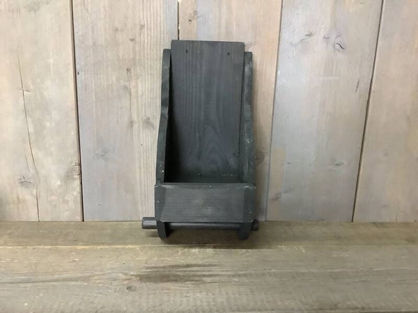 Wc-papier houder grijs