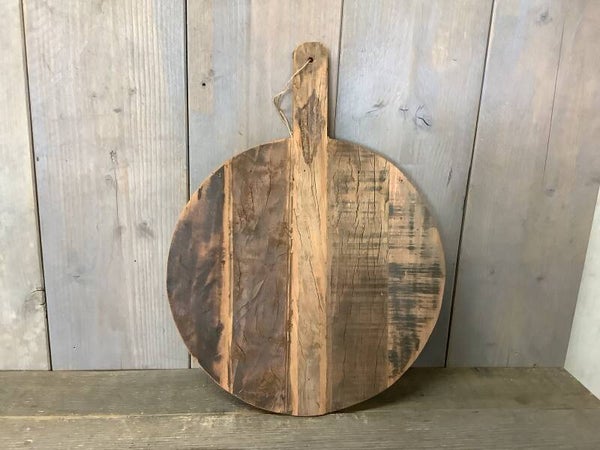 Snijplank rond oud hout