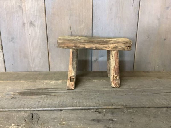 Mini krukje oud hout 1