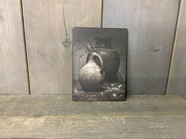 Decobordje pot en kruik