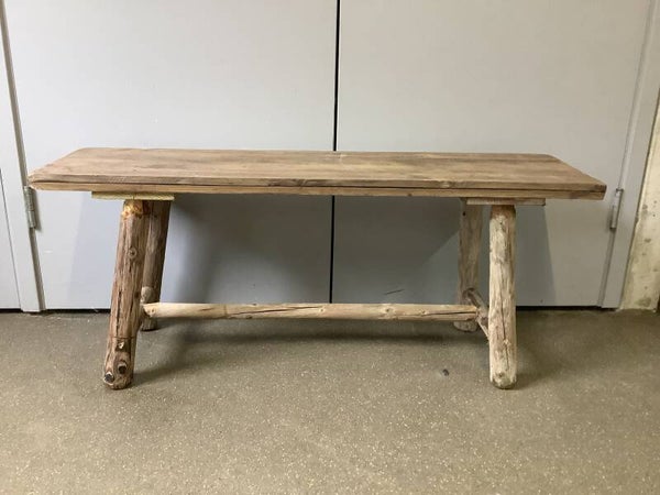 Houten bankje