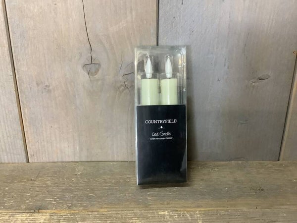 Dinerkaars led crème 2 stuks S