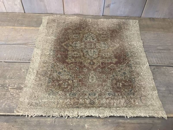 Shabby kelim doek roest