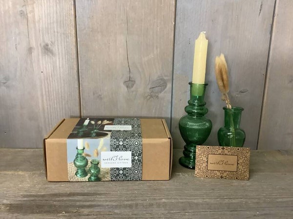 Giftbox With Love dark green