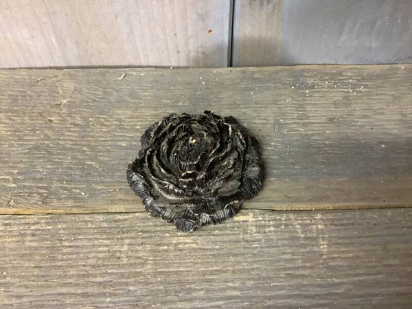 Roos amberblok zwart