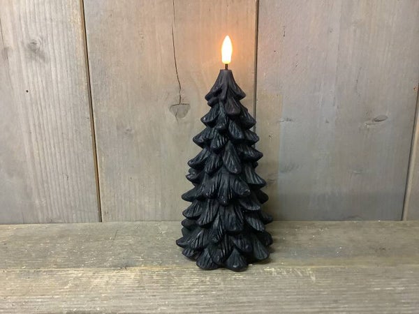 Kerstboom led zwart L