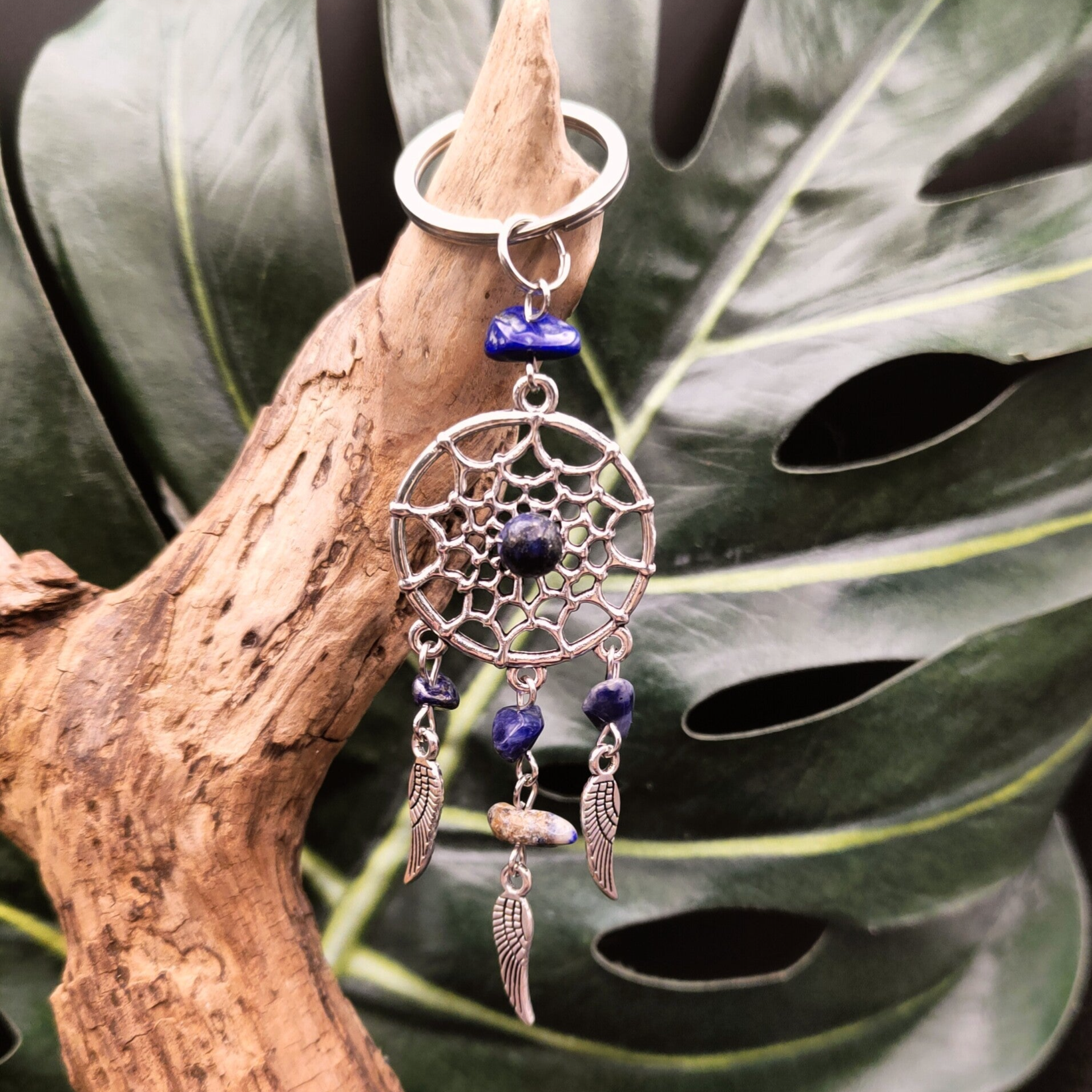 Sleutelhanger dromenvanger Lapis Lazuli