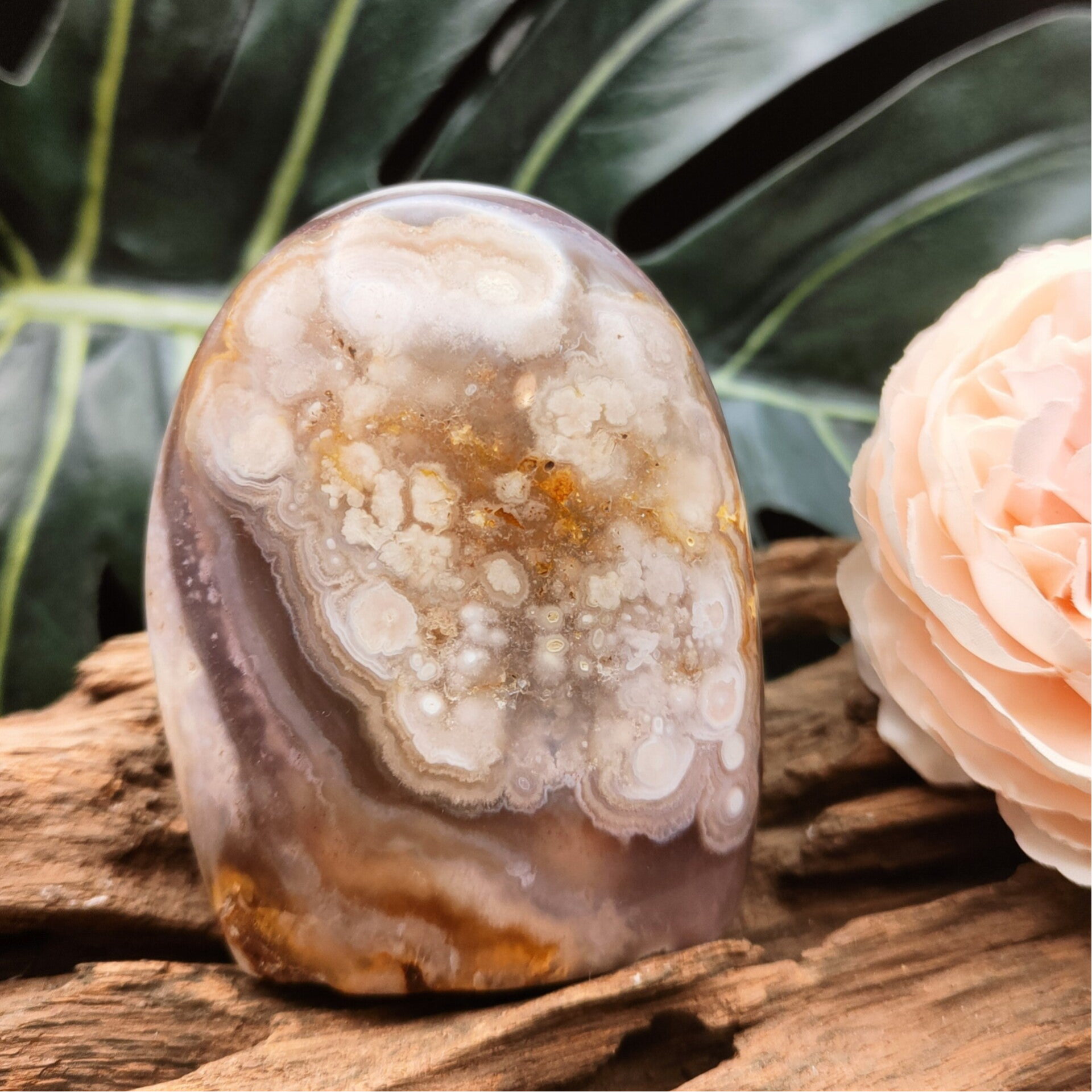 Bloem Agaat sculptuur 1