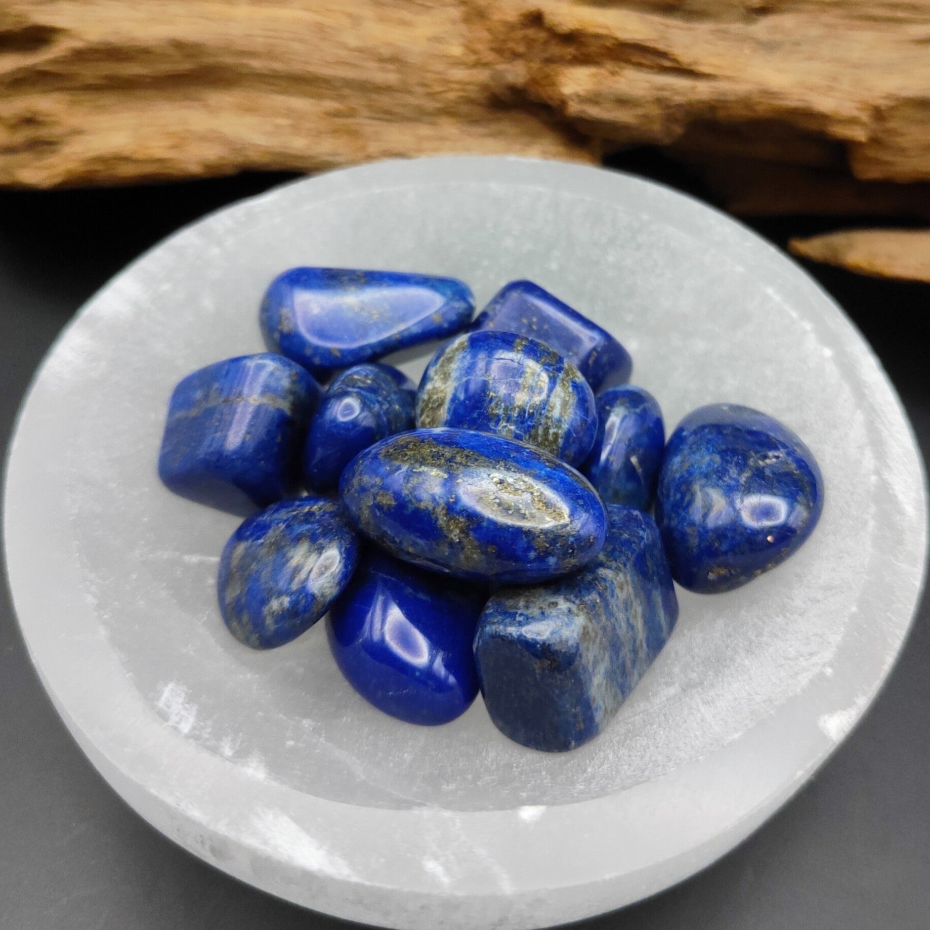 Lapis Lazuli trommelsteen M