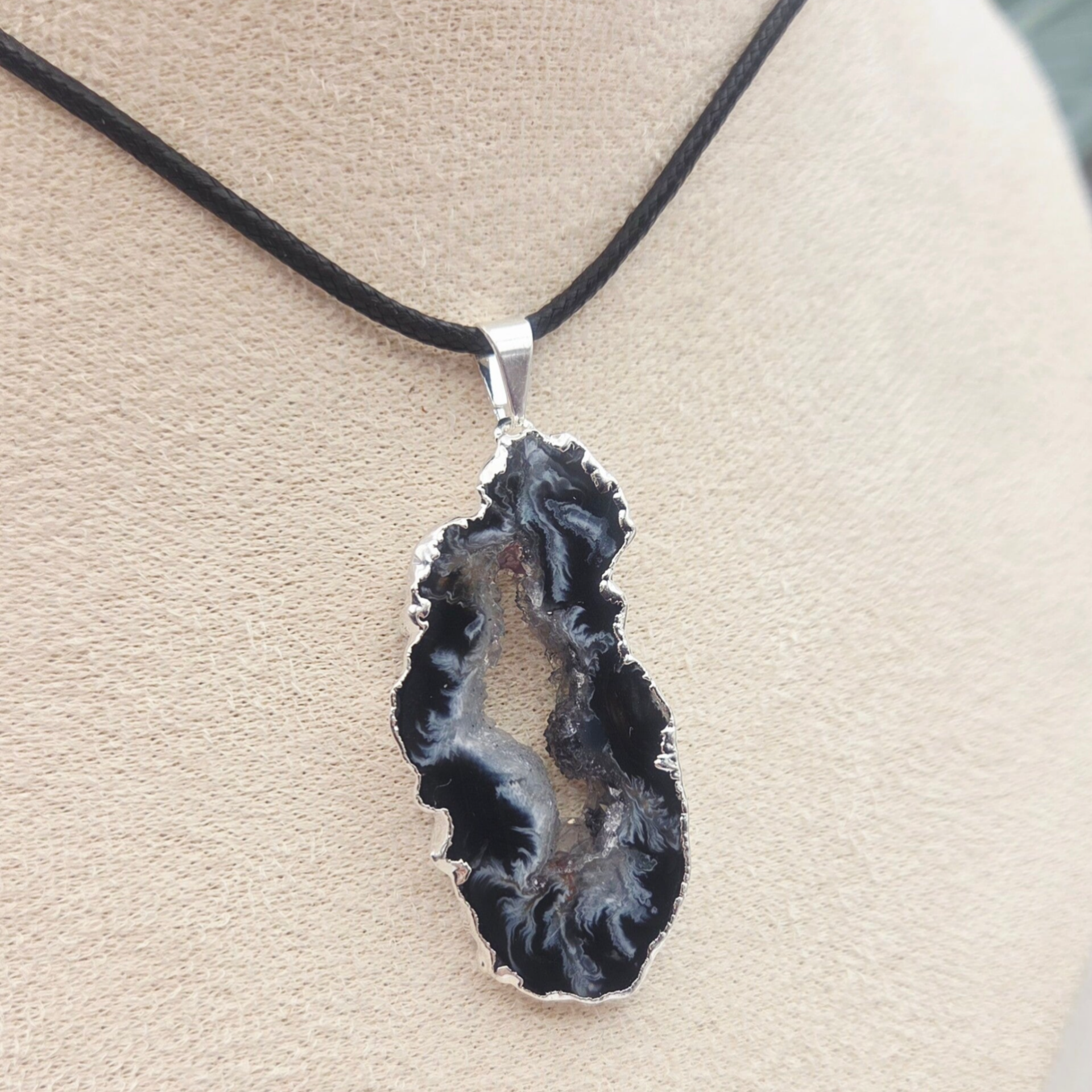 Hanger Agaat druzy 5