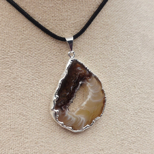 Hanger Agaat druzy 9