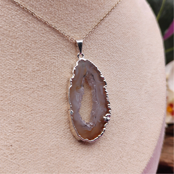 Hanger Agaat druzy 1