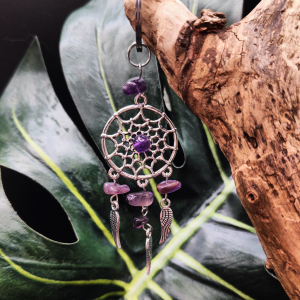 Sleutelhanger dromenvanger Amethist