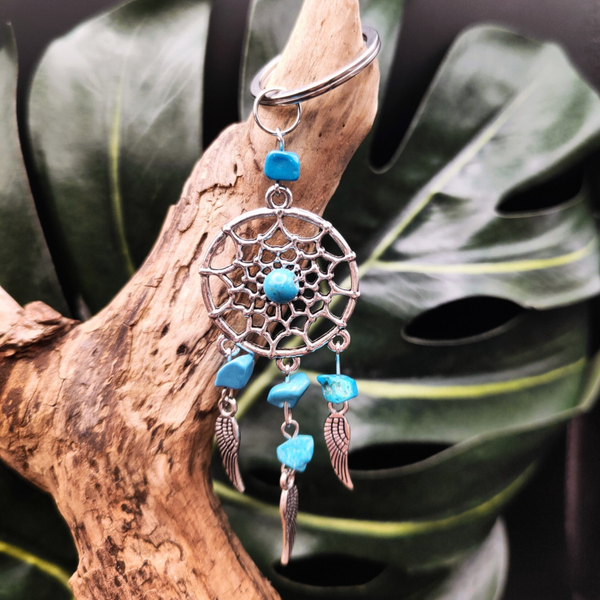 Sleutelhanger dromenvanger licht blauw