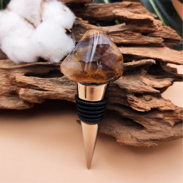 Wijnstopper Golden Healer (Limonietkwarts) 1