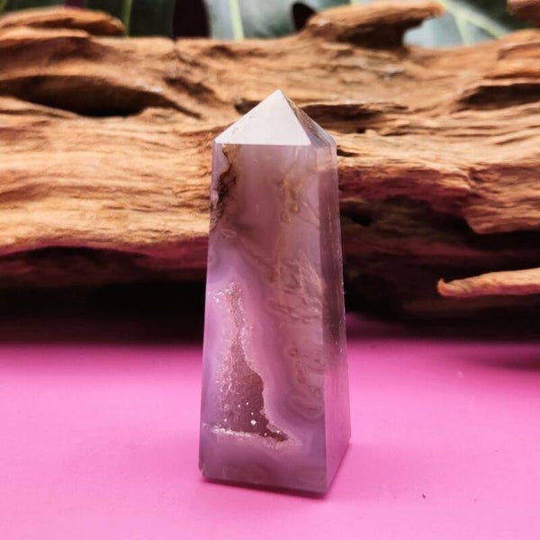 Agaat toren druzy 2