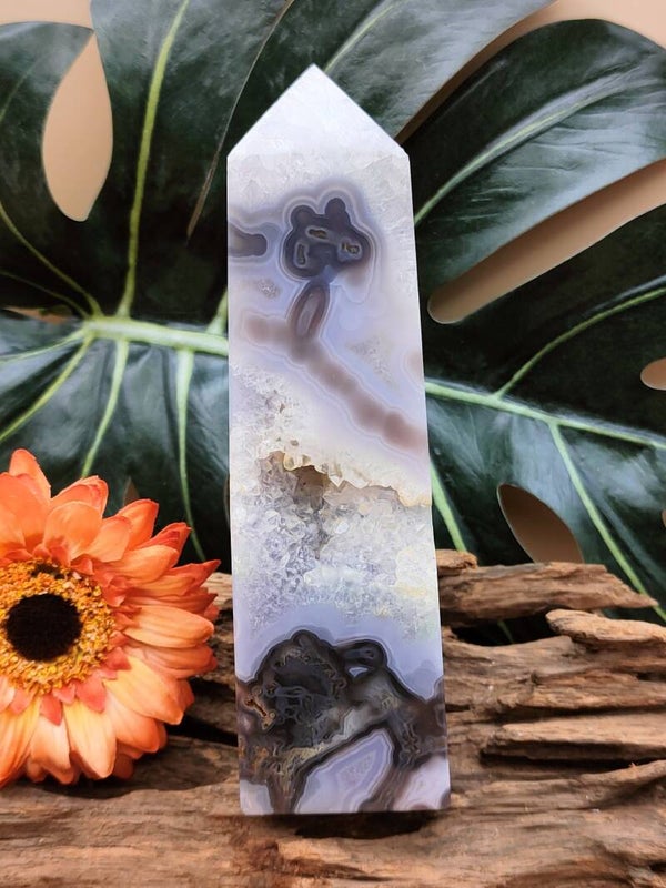Agaat toren druzy 1
