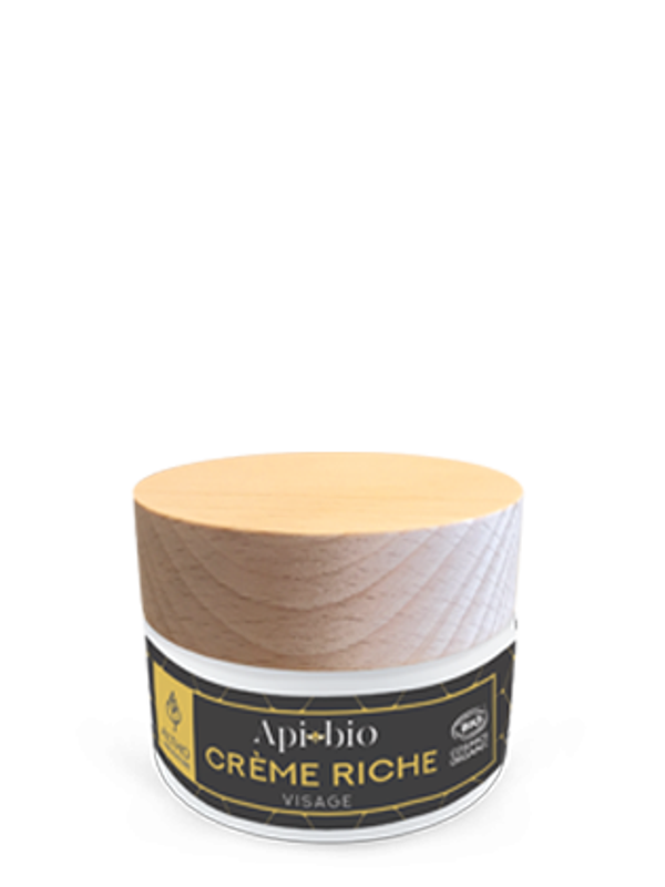 Crème riche bio - visage - 50 mL