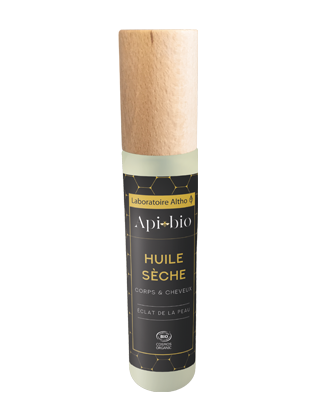 Huile sèche bio éclat de la peau - corps et cheveux - 50 mL