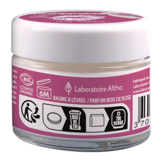 Baume à lèvres bio - Bois de rose