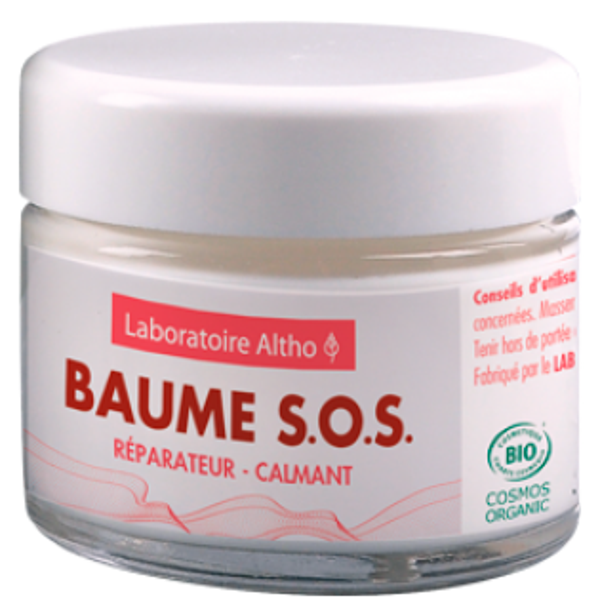 Baume S.O.S bio - réparateur et calmant - 30 mL