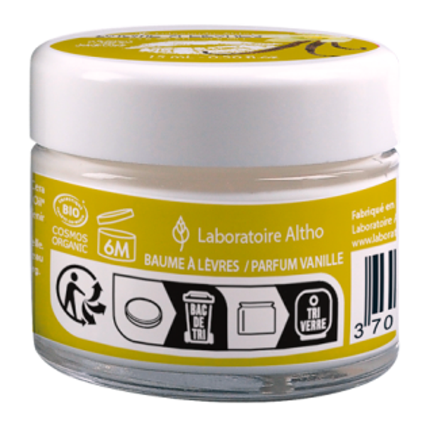 Baume à lèvres bio - Vanille