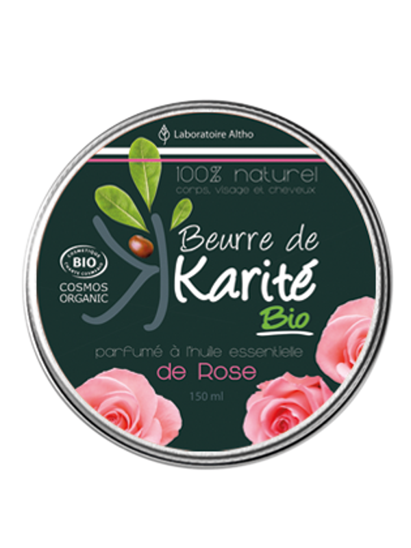 Beurre de Karité bio - Rose