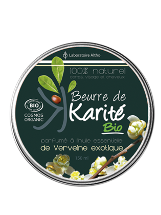 Beurre de Karité bio - Verveine exotique