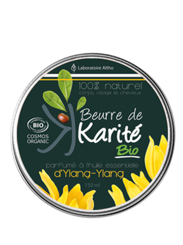 Beurre de Karité bio - Ylang-ylang