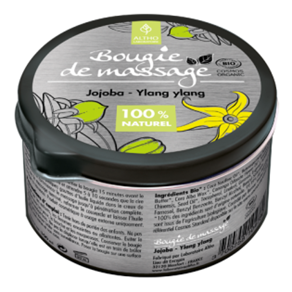 Bougie de massage Jojoba / Ylang-ylang