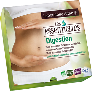 Les essentielles - Digestion Coffret de 3 huiles essentielles bio de 10 mL