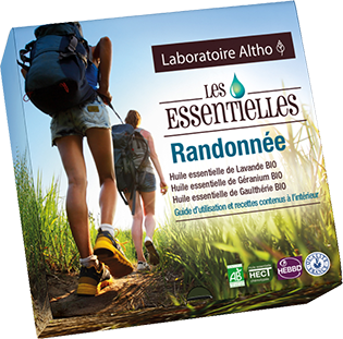 Les essentielles - Randonnée Coffret de 3 huiles essentielles bio de 10 mL