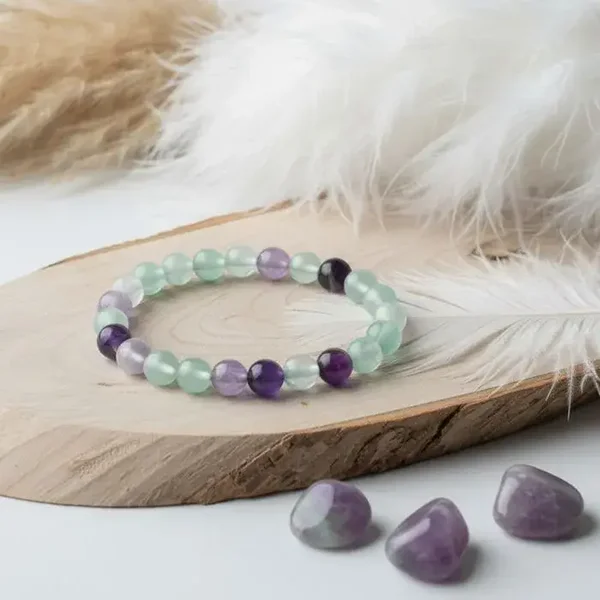 Bracelet Essentiel «Sagesse» Fluorite