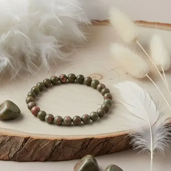 Bracelet Essentiel «Acceptation» Unakite