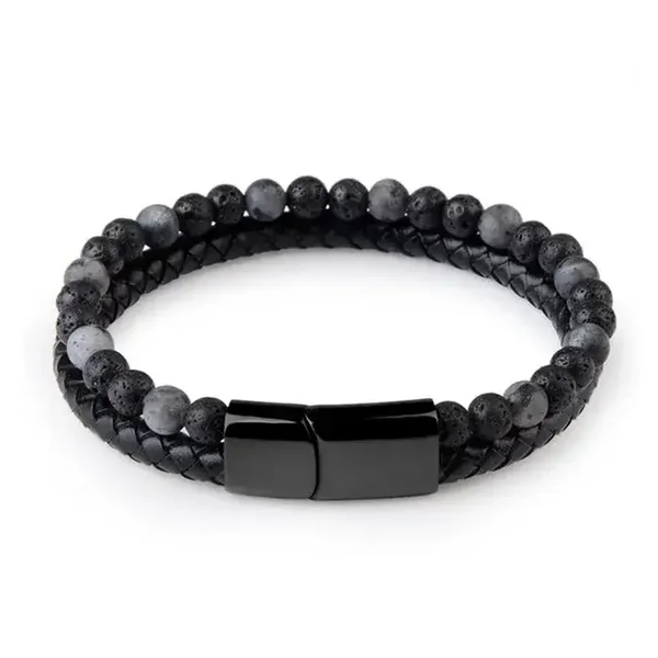 Bracelet Homme «Ténacité» Ø 18,5 cm