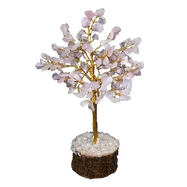 Arbre du Bonheur Quartz Rose