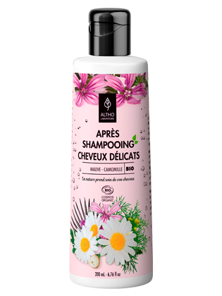 Après-shampooing cheveux délicats bio - Mauve / Camomille