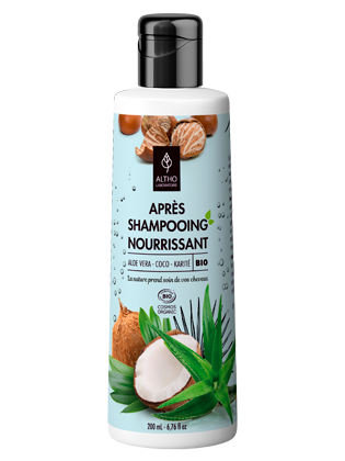Après-shampooing nourrissant bio - Aloe vera / Coco / Karité